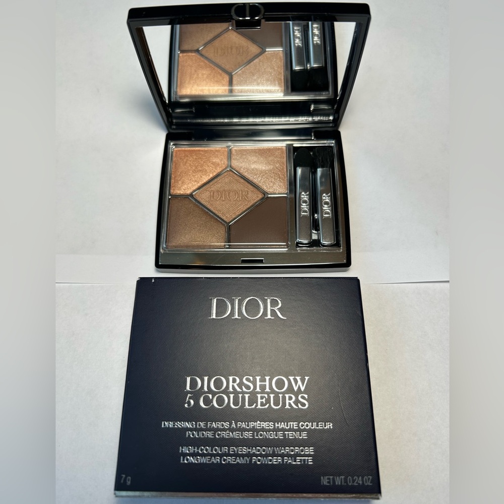 NWT🌷(#559) Dior 5 Couleurs Couture Eyeshadow Palette in Poncho, beiges & browns - Picture 3 of 6